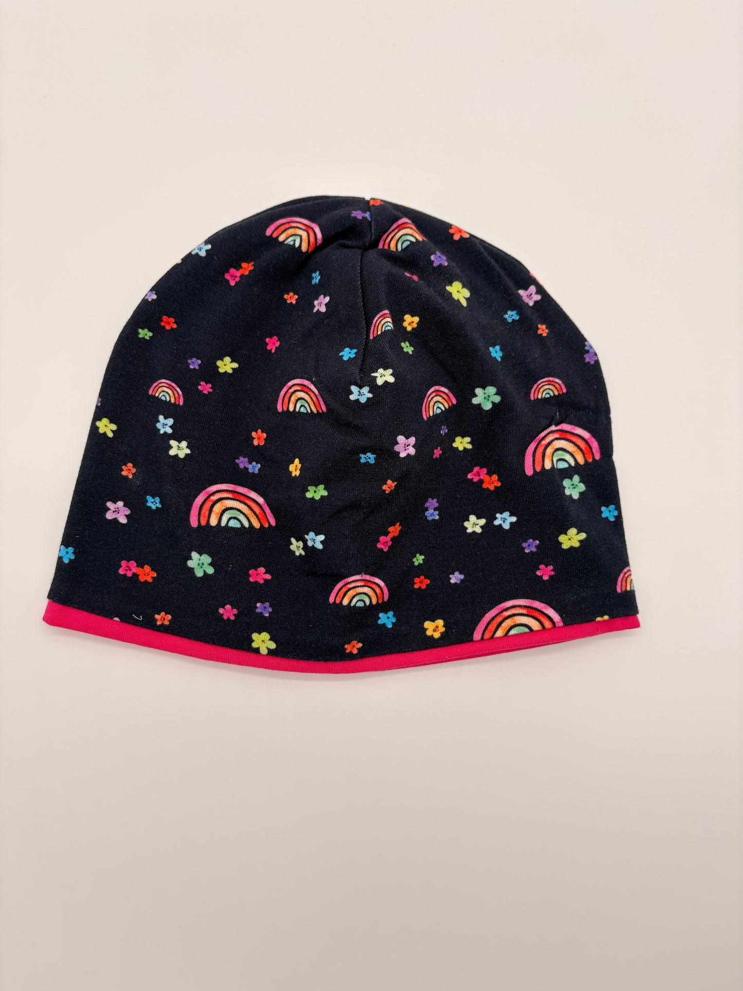 Mütze und Loop Pink Rainbow
