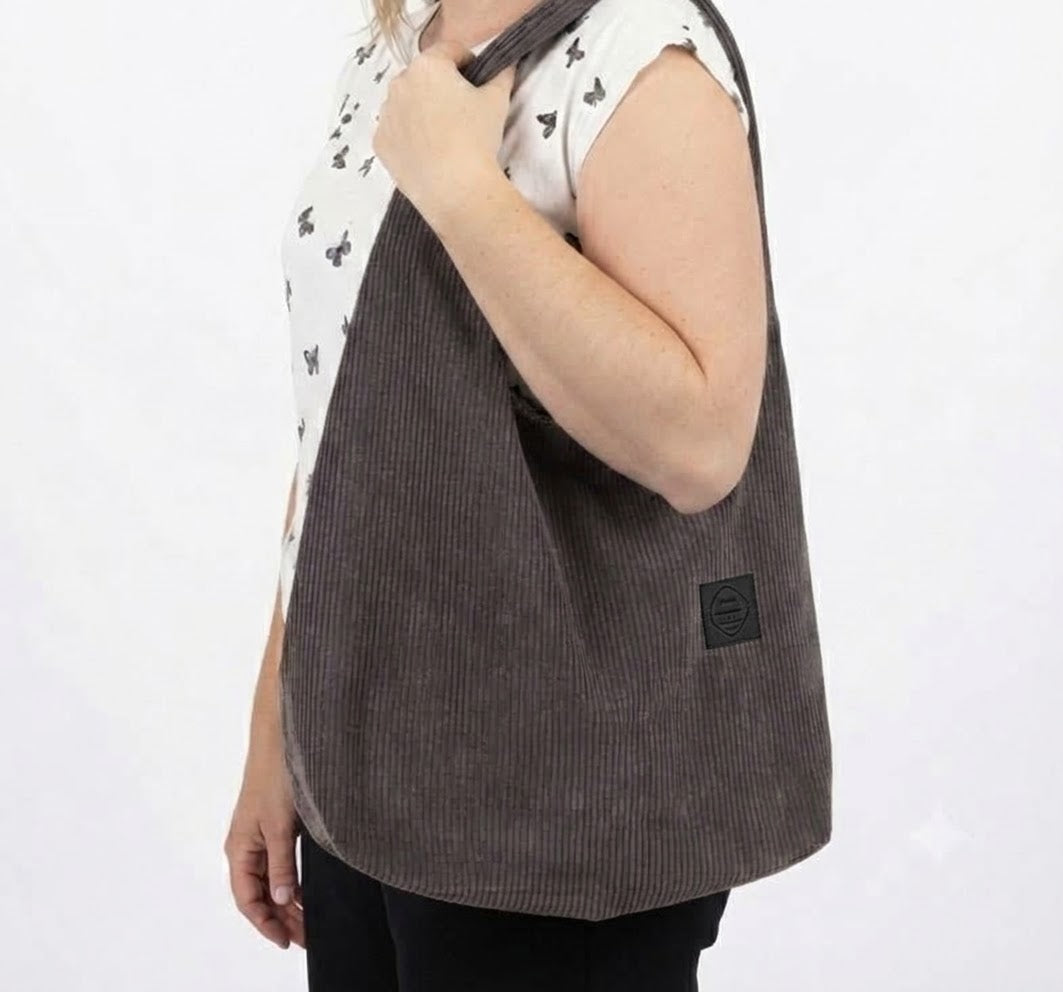 Shopper Cord Taupe