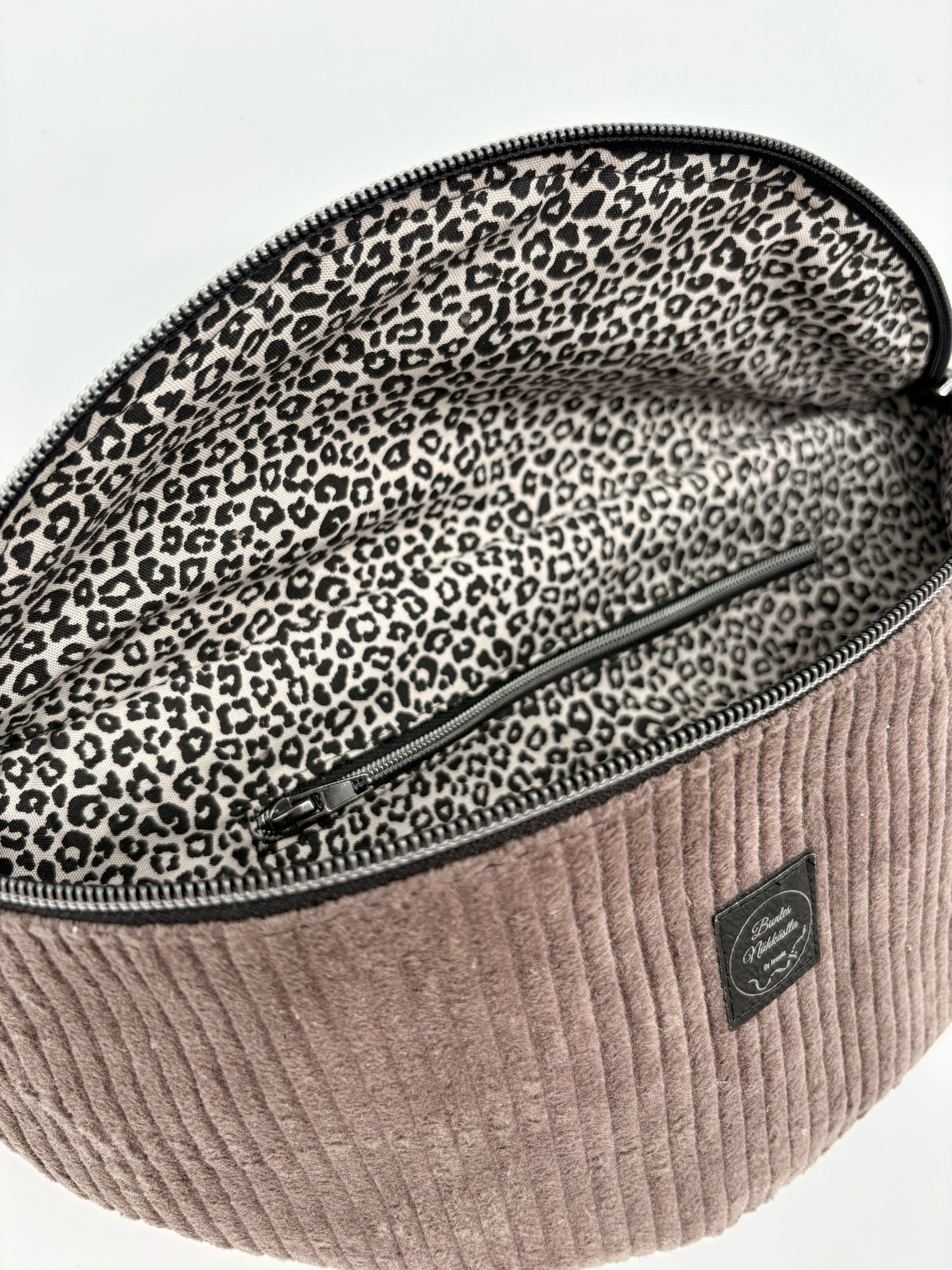 Crossbody Bag Cord Taupe