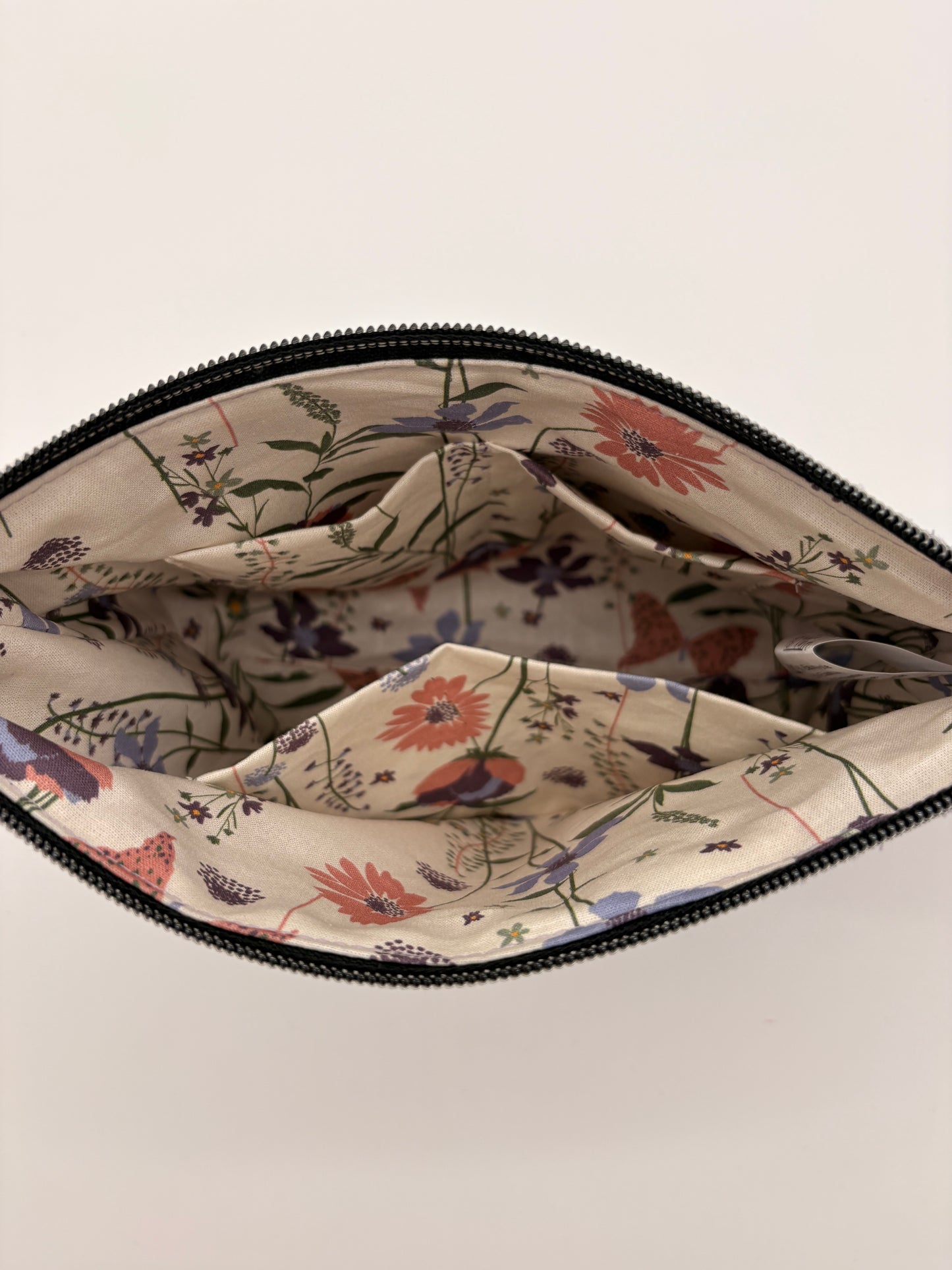 Kosmetiktasche Cord Lavendel