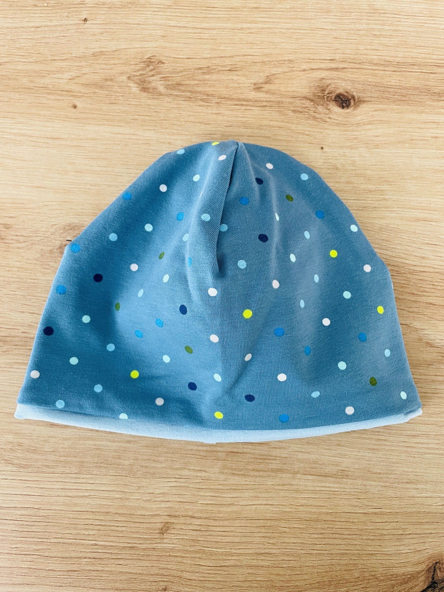 Beanie "Blue Dots"