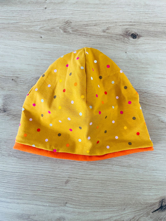 Beanie "Yellow Dots"