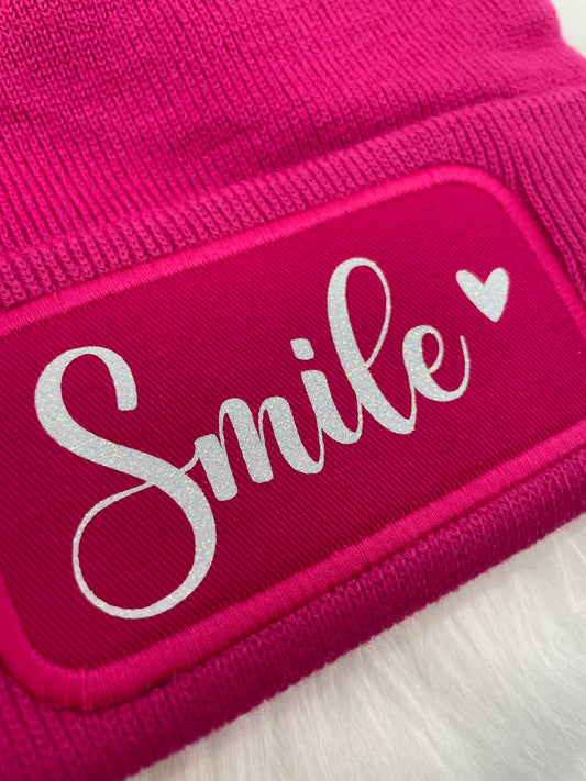 Hipster Beanie Smile