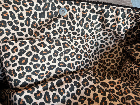 Shopper Cord Schwarz