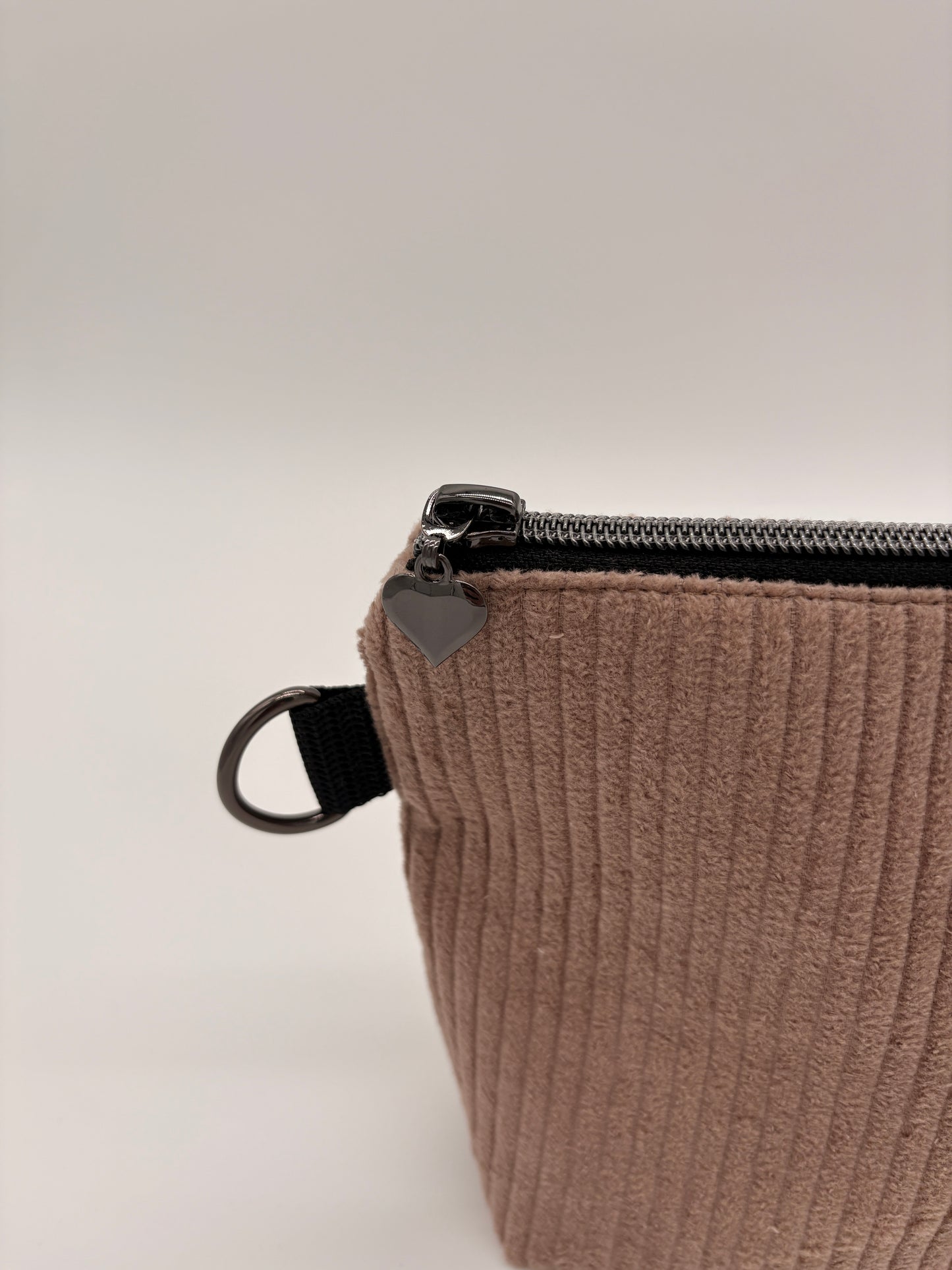 Kosmetiktasche Cord Beige