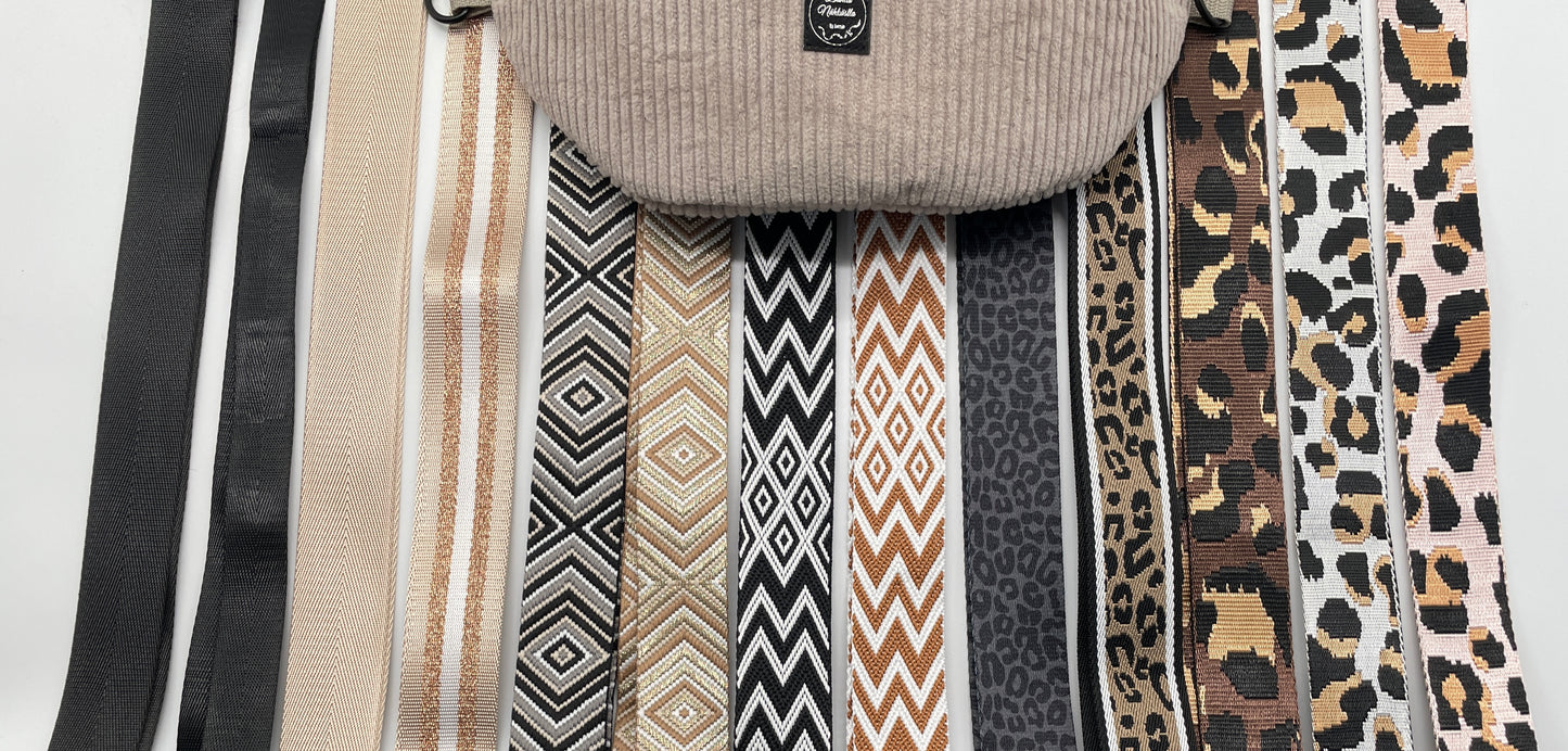 Crossbody Bag Cord Sand