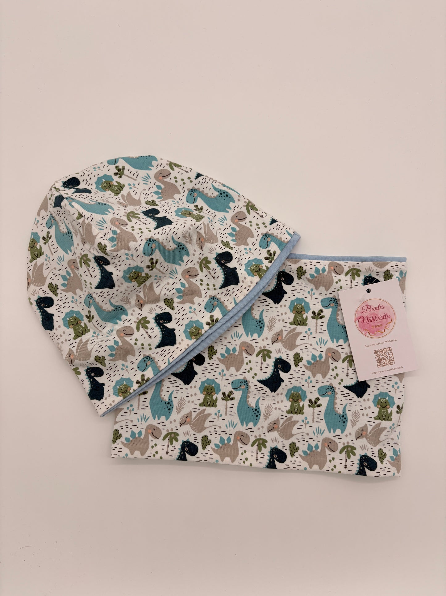 Mütze und Loop Little Dino