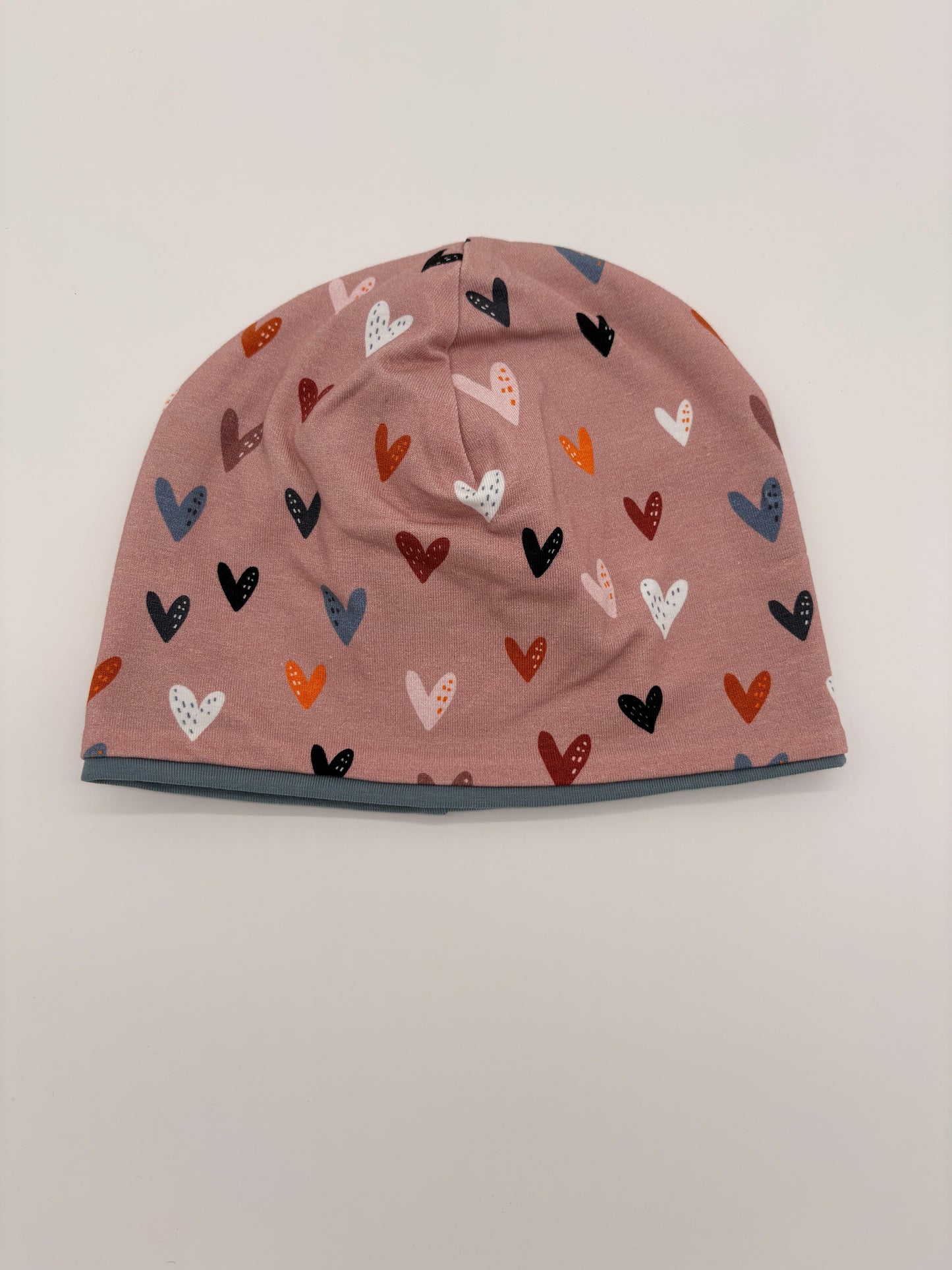 Mütze und Loop Hearts