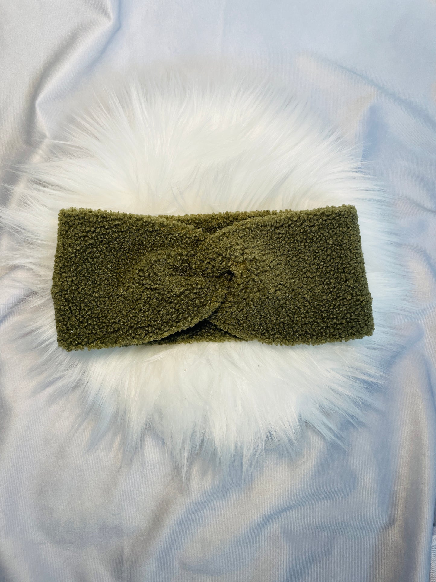 Stirnband Boucle Oliv