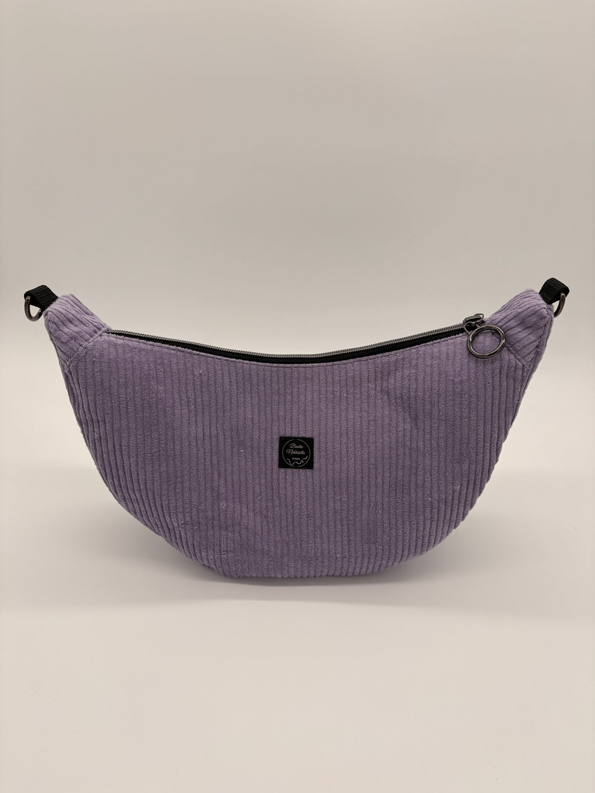 Halfmoon Bag Cord Lavendel