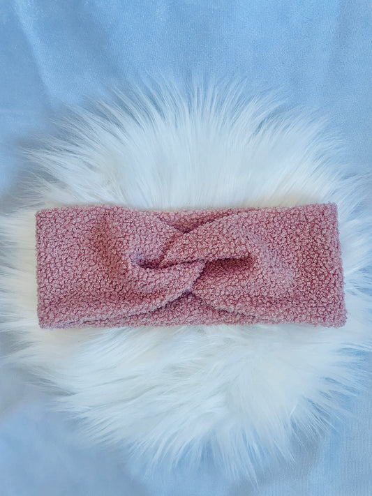 Stirnband „Boucle altrose"