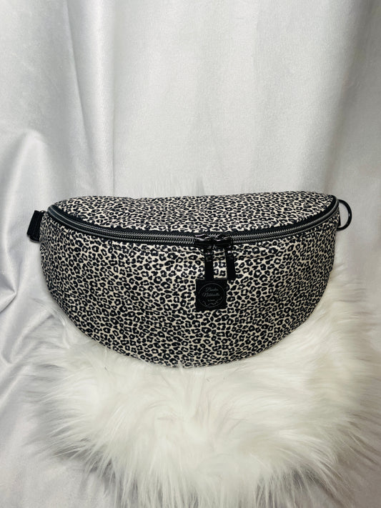 Crossbody Bag Cord kleines Leomuster