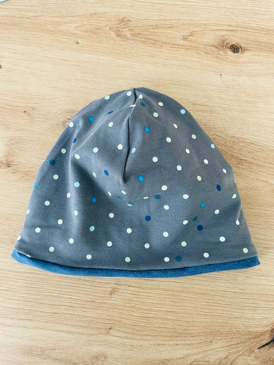 Beanie "Grey Dots"