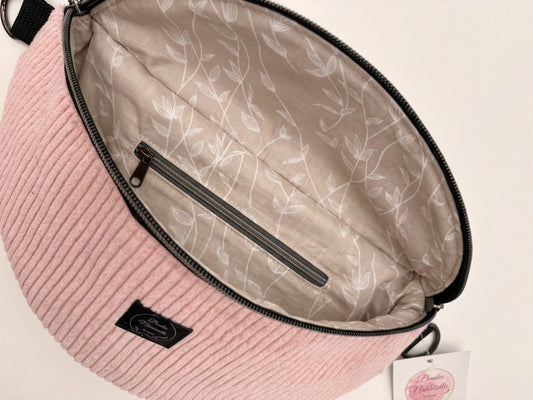 Crossbody Bag Cord Rosa