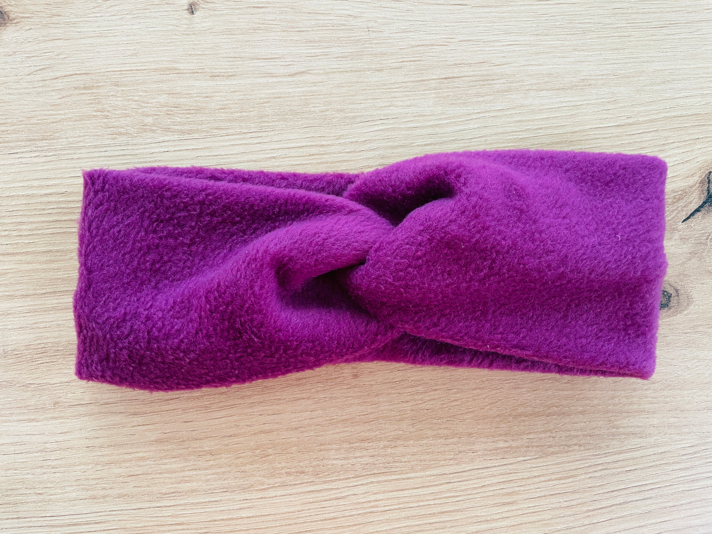 Stirnband "Fleece Purple"