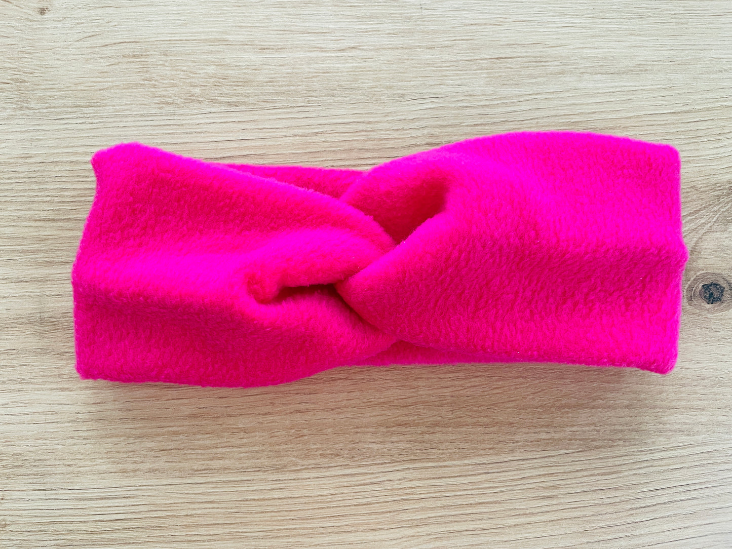 Stirnband "Fleece Pink"