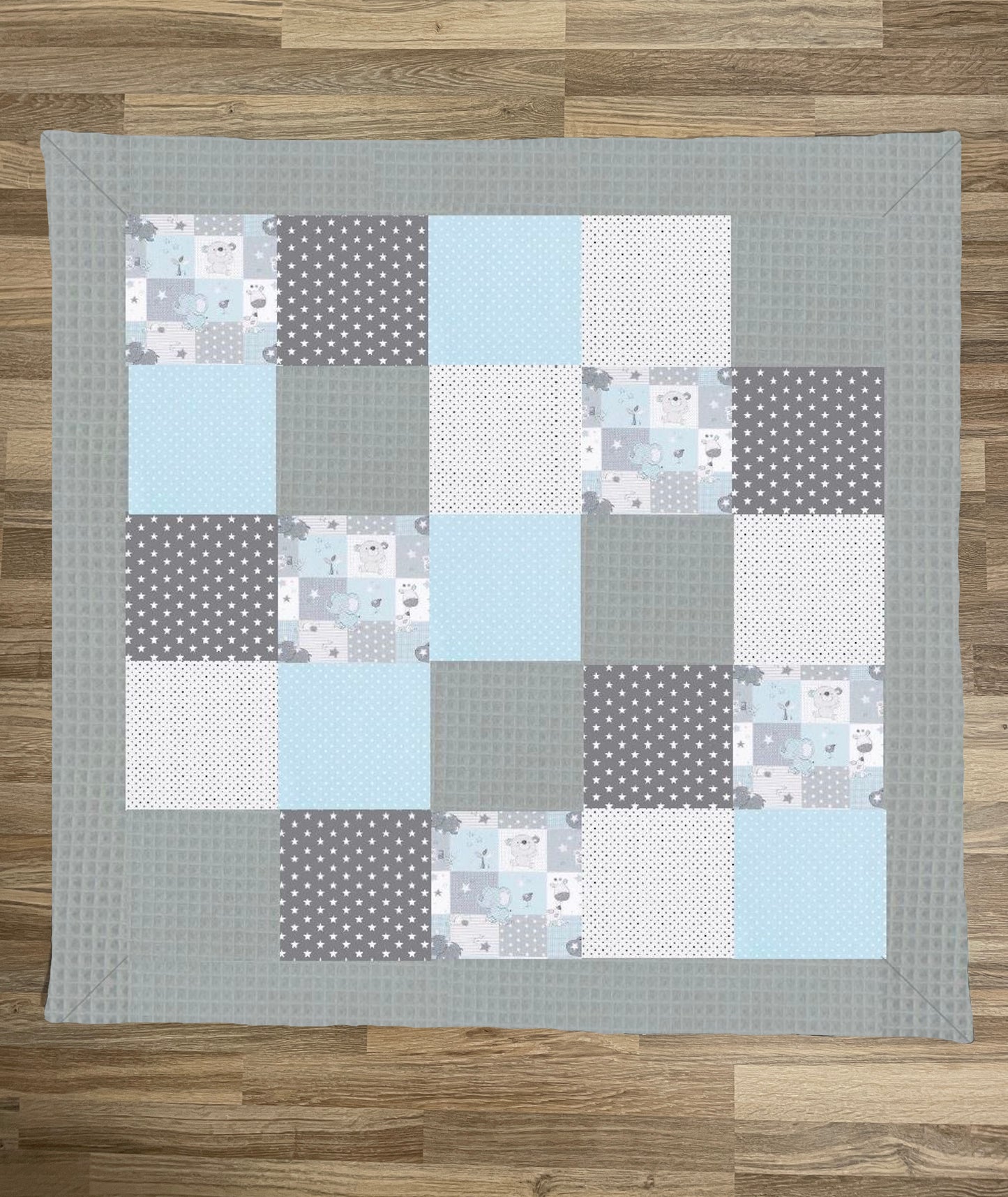 Patchwork-Krabbeldecke Baby